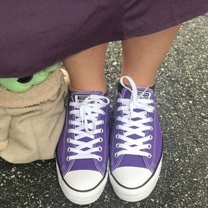 Converse Chuck Taylor All Star Unisex Electric Purple Mens 9.5 Womens 11.5